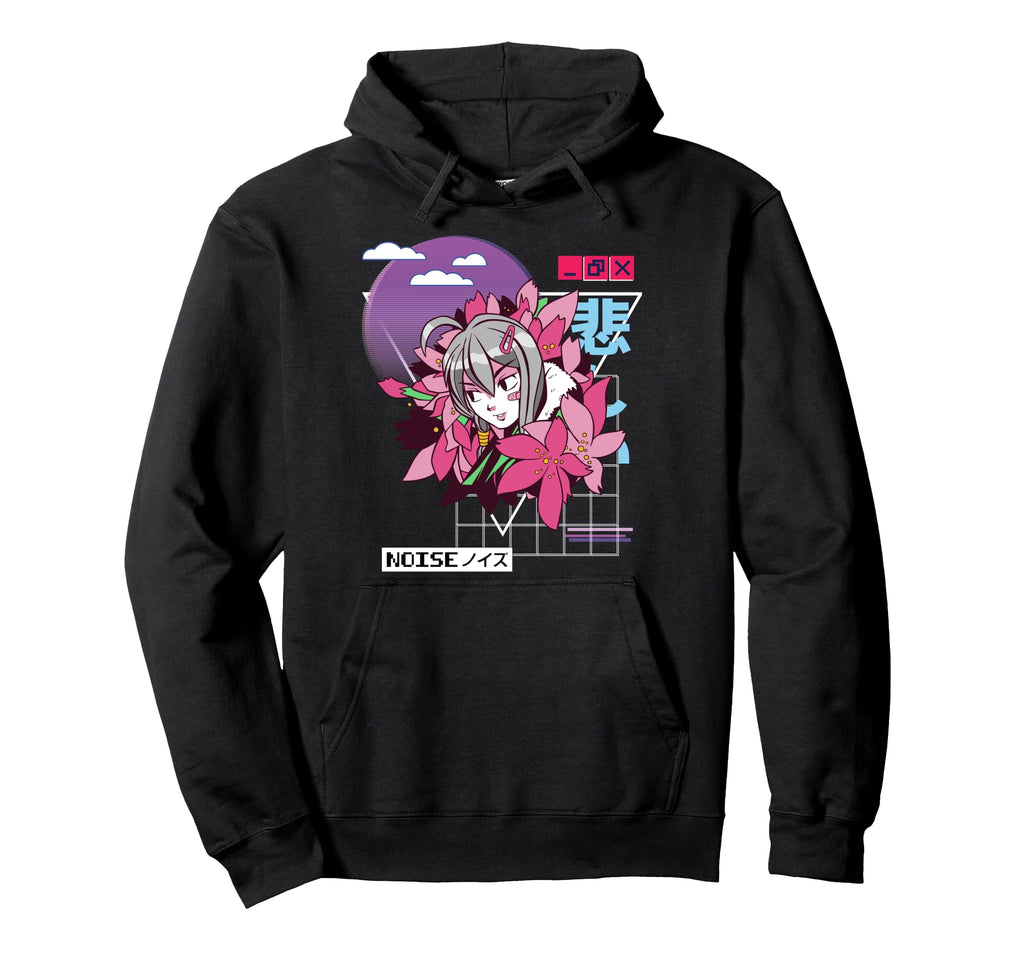 Vaporwave Kawaii Aesthetic Japanese Korean Hoodie - Graphic Print Unisex - T-Shirt, Sweatshirt, Hoodie
