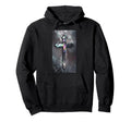 Gothic Cross Grunge Aesthetic Y2K Goth Hoodie - Unique Graphic Unisex - T-Shirt, Sweatshirt, Hoodie