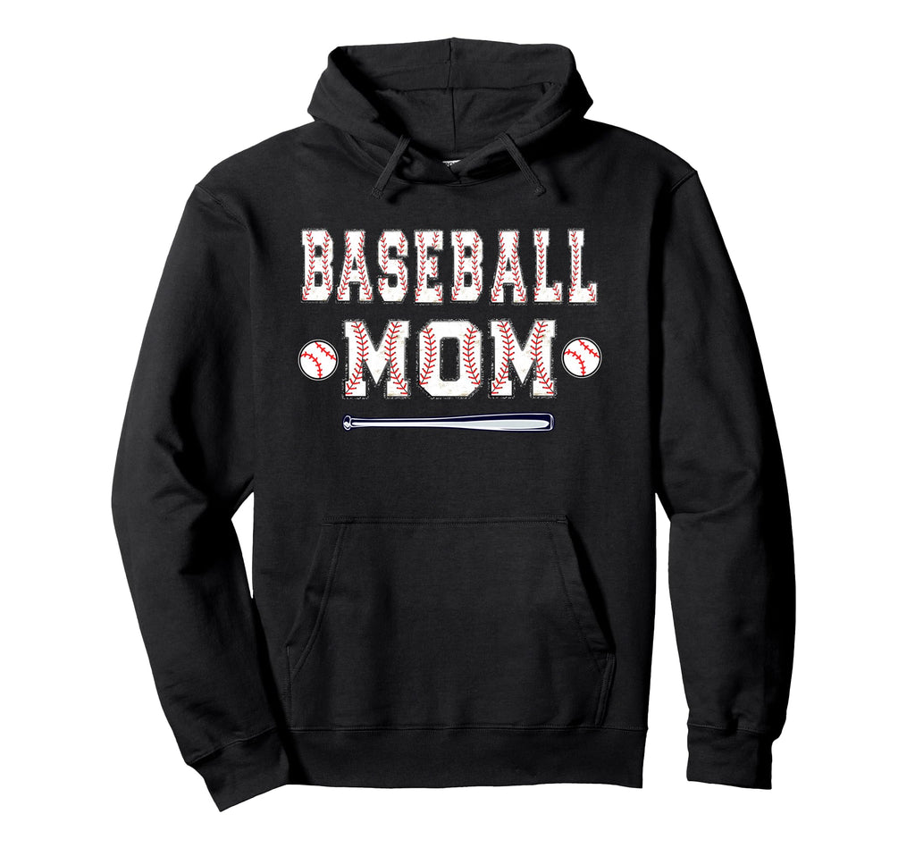 Baseball Player Mom Wife Hoodie - Streetwear Style Men Women - T-Shirt, Sweatshirt, Hoodie