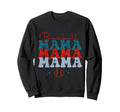 Distressed Ball Mom Softball Sweatshirt - Casual Everyday Wear for Adults - T-Shirt, Sweatshirt, Hoodie