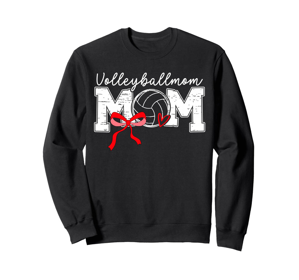 Volleyball Mom Game Day Sports Sweatshirt - Graphic Print Men Women - T-Shirt, Sweatshirt, Hoodie
