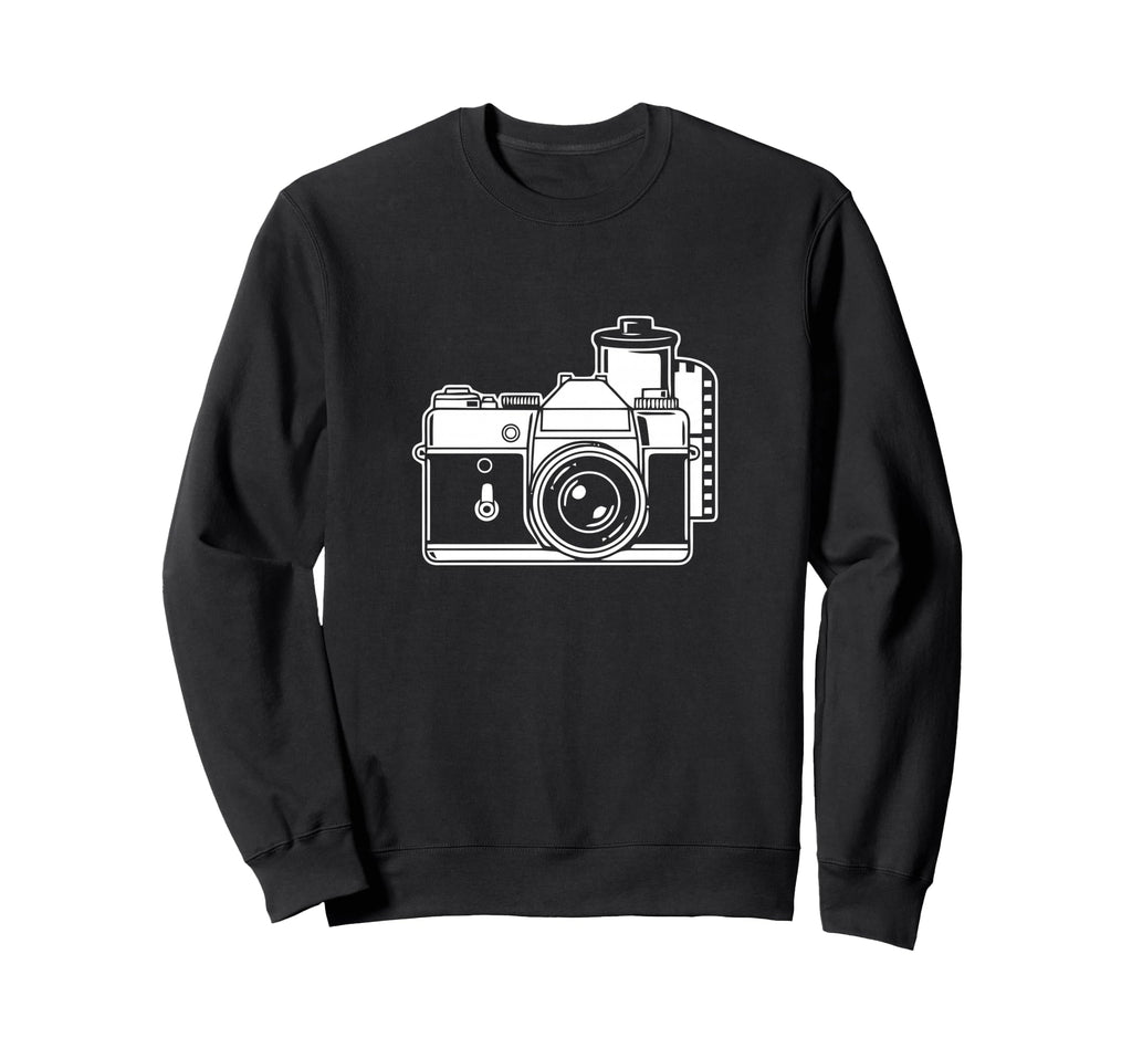 Camera Photographer Art Sweatshirt - Custom Art Print Men Women - T-Shirt, Sweatshirt, Hoodie