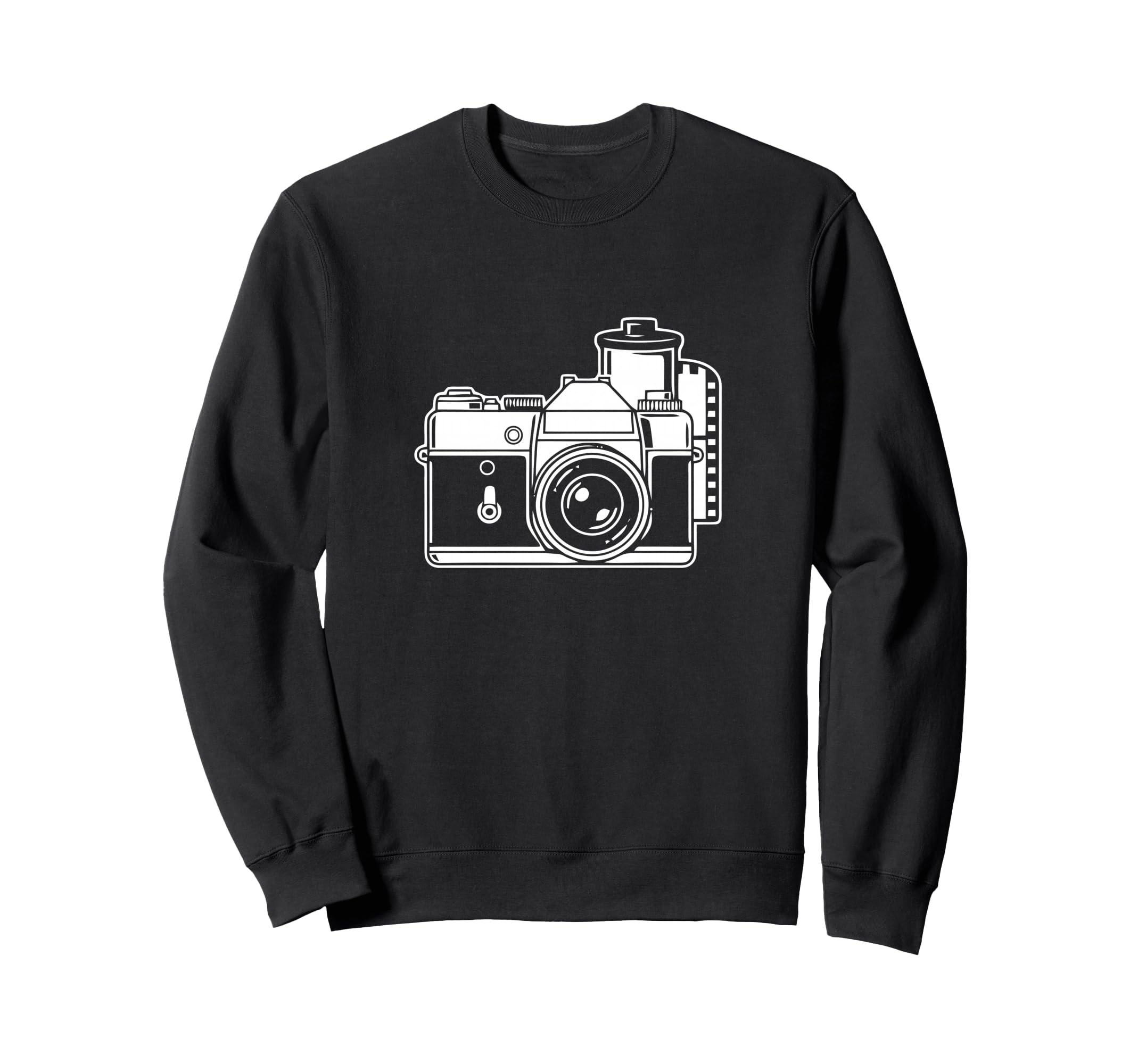 Camera Photographer Art Sweatshirt - Custom Art Print Men Women - T-Shirt, Sweatshirt, Hoodie
