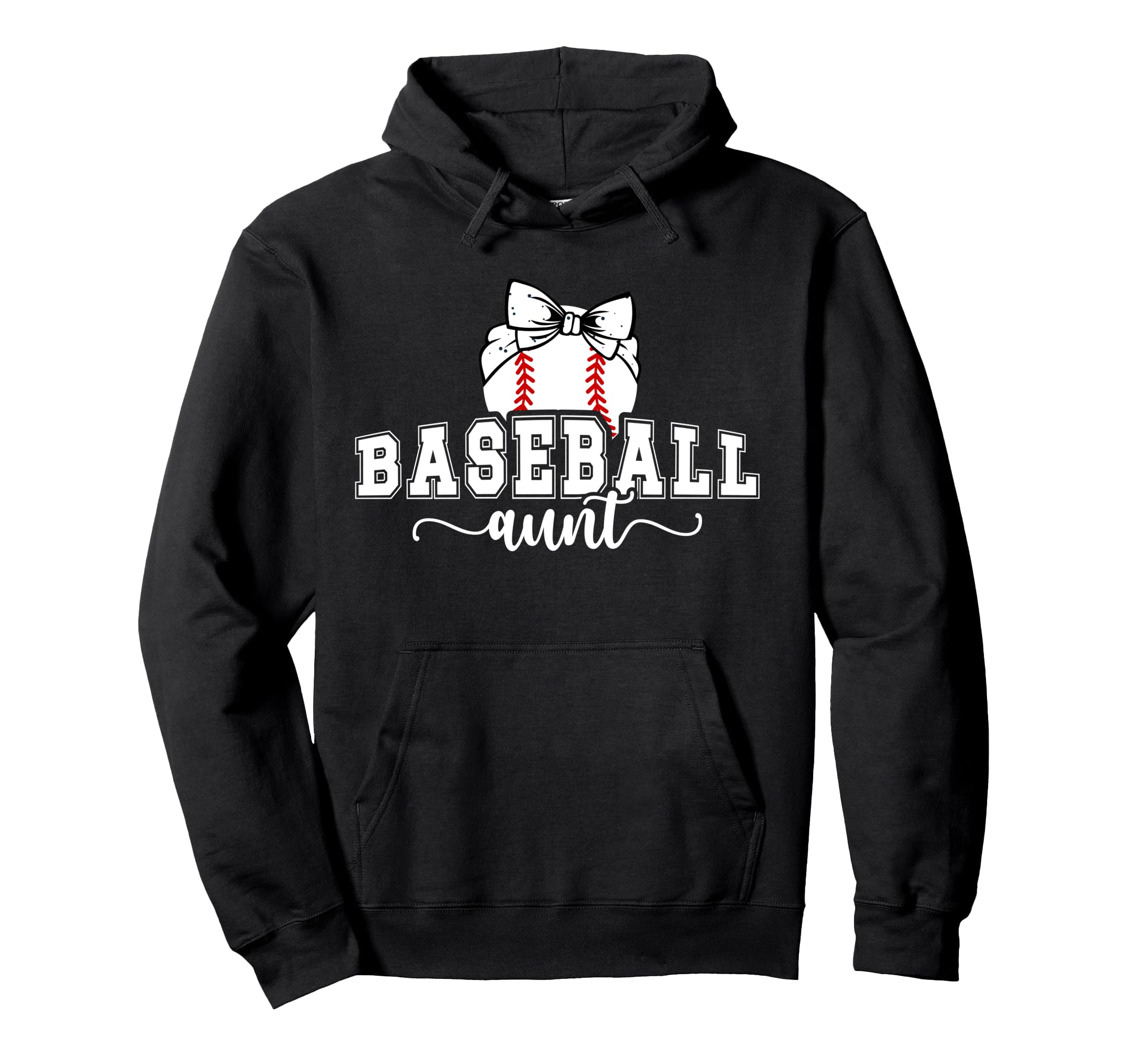 Baseball Aunt Proud Aunt Baseball Player Hoodie - Novelty Apparel Unisex - T-Shirt, Sweatshirt, Hoodie