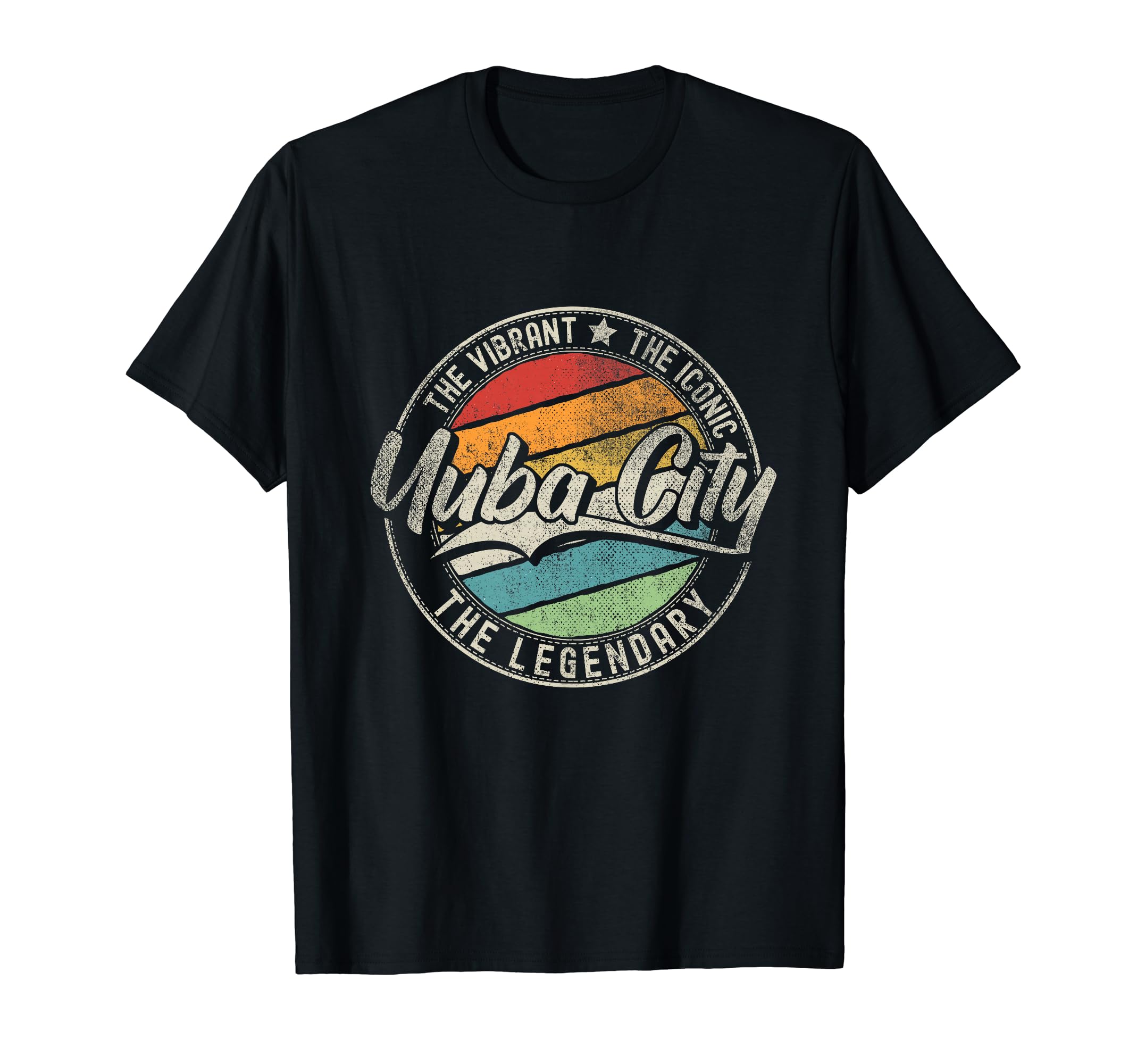 Yuba City Ca California Distressed T-Shirt - Casual Everyday Wear Men Women - T-Shirt, Sweatshirt, Hoodie