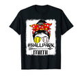 Messy Bun Hair Ballpark Mimi Softball T-Shirt - Trendy Graphic Unisex - T-Shirt, Sweatshirt, Hoodie