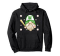 Green Sports Gnome And Baseball Hoodie - Fun Novelty Design for Adults - T-Shirt, Sweatshirt, Hoodie