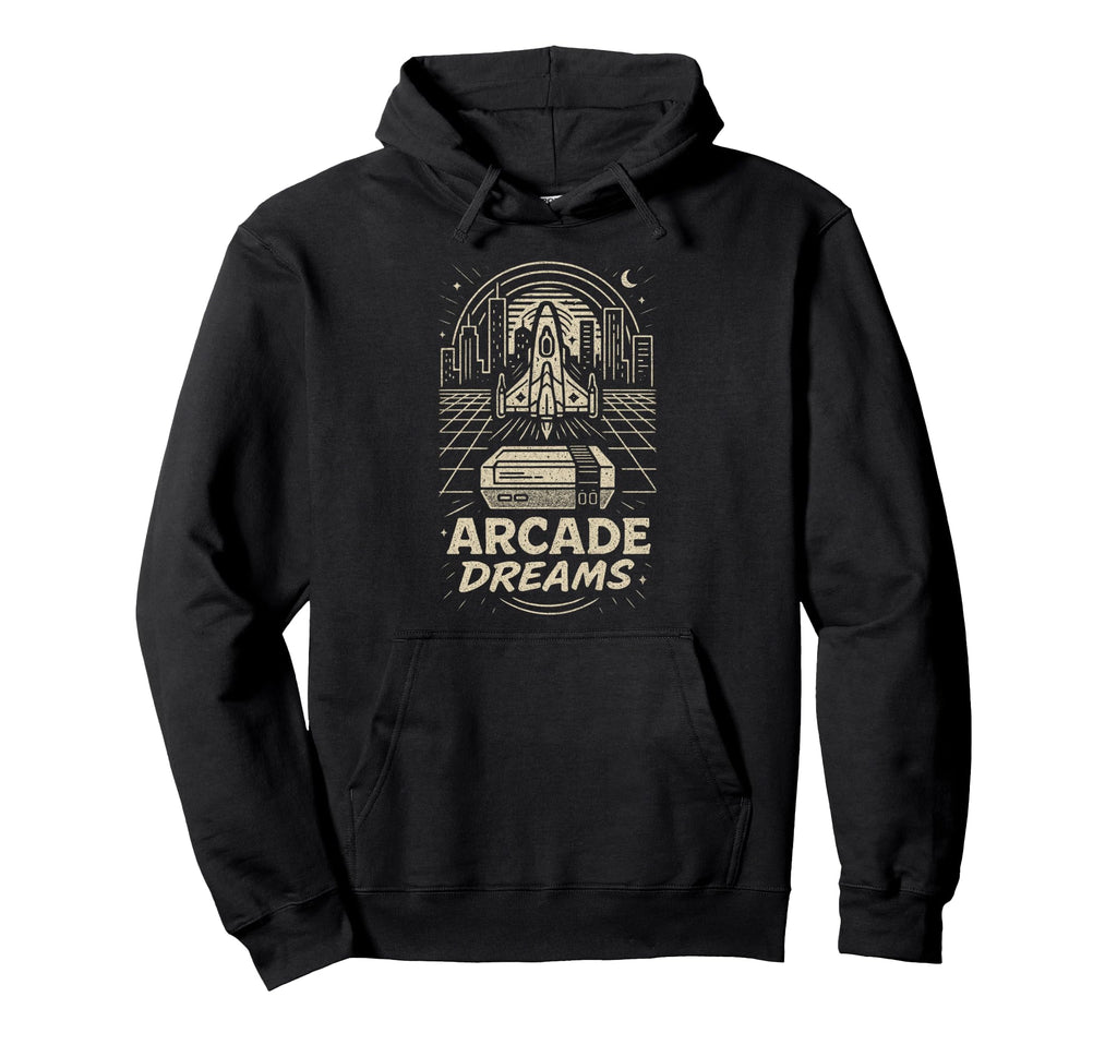Arcade Gamer 80S Gaming Video Game Fans Hoodie - Streetwear Style Men Women - T-Shirt, Sweatshirt, Hoodie