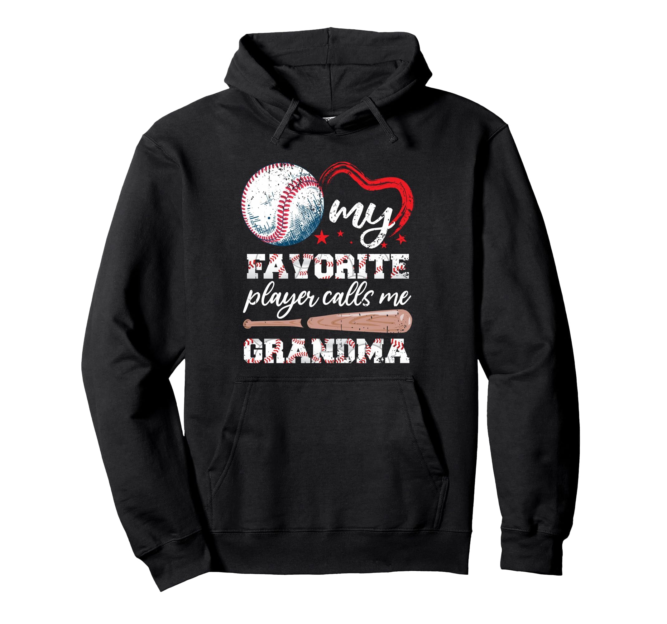 My Favorite Player Calls Me Grandma Hoodie - Fun Novelty Design Unisex - T-Shirt, Sweatshirt, Hoodie