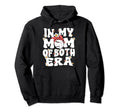 My Mom Both Era Groovy Baseball Hoodie - Graphic Print for Adults - T-Shirt, Sweatshirt, Hoodie