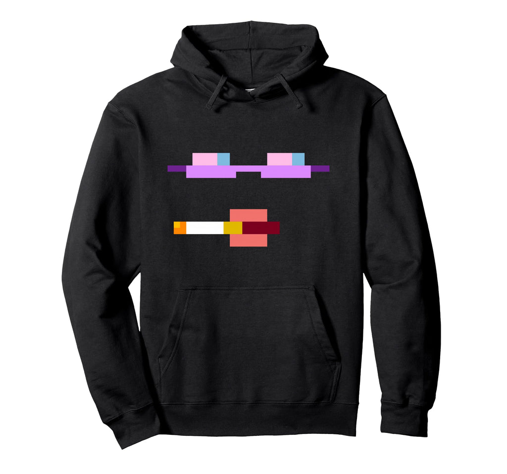 Minimalist Lo Fi Cyberpunk Hoodie - Fun Novelty Design for Adults - T-Shirt, Sweatshirt, Hoodie