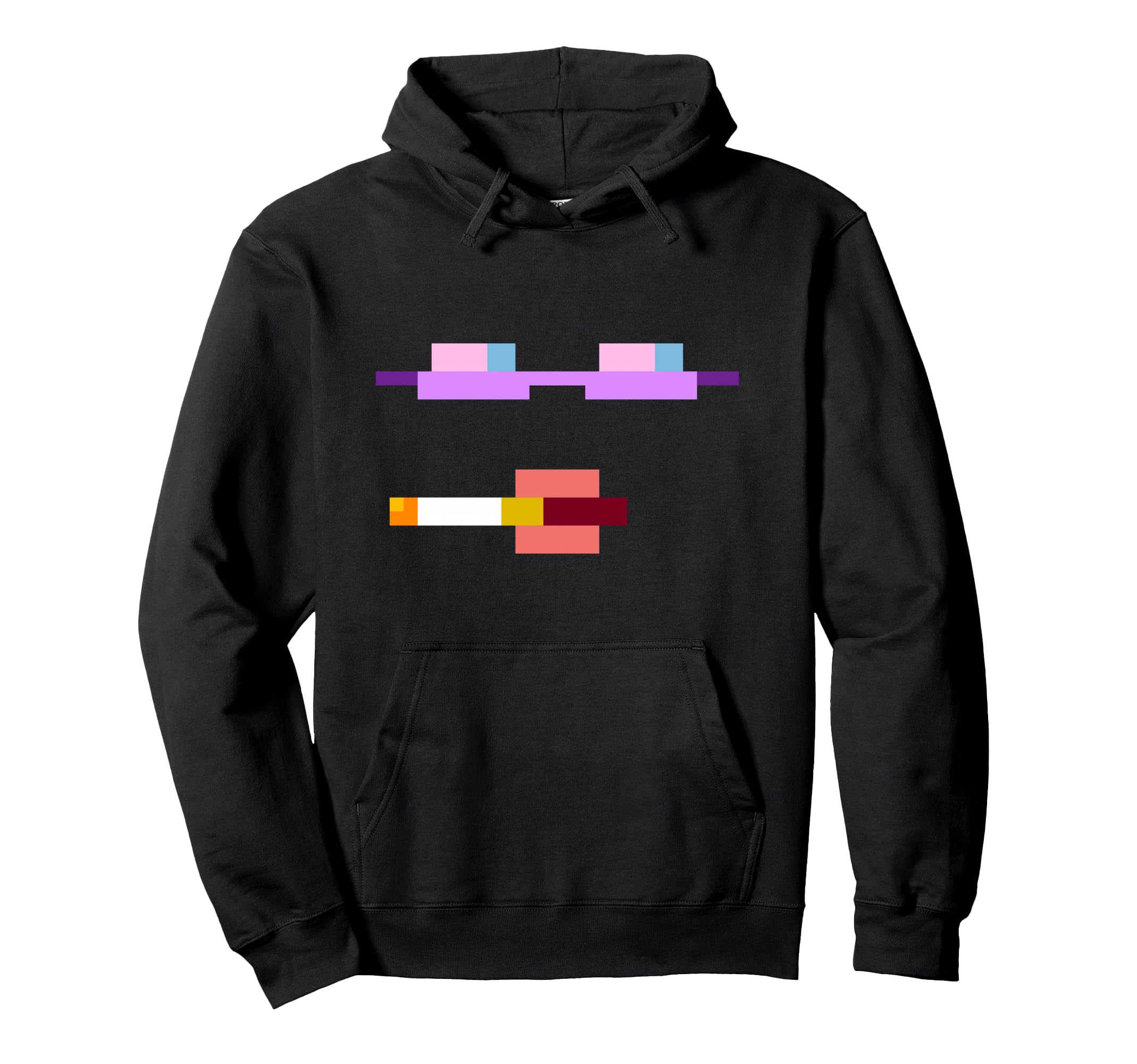 Minimalist Lo Fi Cyberpunk Hoodie - Fun Novelty Design for Adults - T-Shirt, Sweatshirt, Hoodie