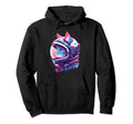 80S 90S Aesthetic Vaporwave Space Cat Hoodie - Unique Graphic for Adults - T-Shirt, Sweatshirt, Hoodie