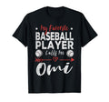 My Favorite Baseball Player Calls Me Omi T-Shirt - Graphic Print Men Women - T-Shirt, Sweatshirt, Hoodie