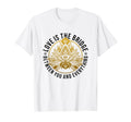 Love Is Bridge Zen Lotus Flower Yoga T-Shirt - Fun Novelty Design Unisex - T-Shirt, Sweatshirt, Hoodie