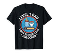 Level 1 Dad First Fathers Day T-Shirt - Streetwear Style for Adults - T-Shirt, Sweatshirt, Hoodie