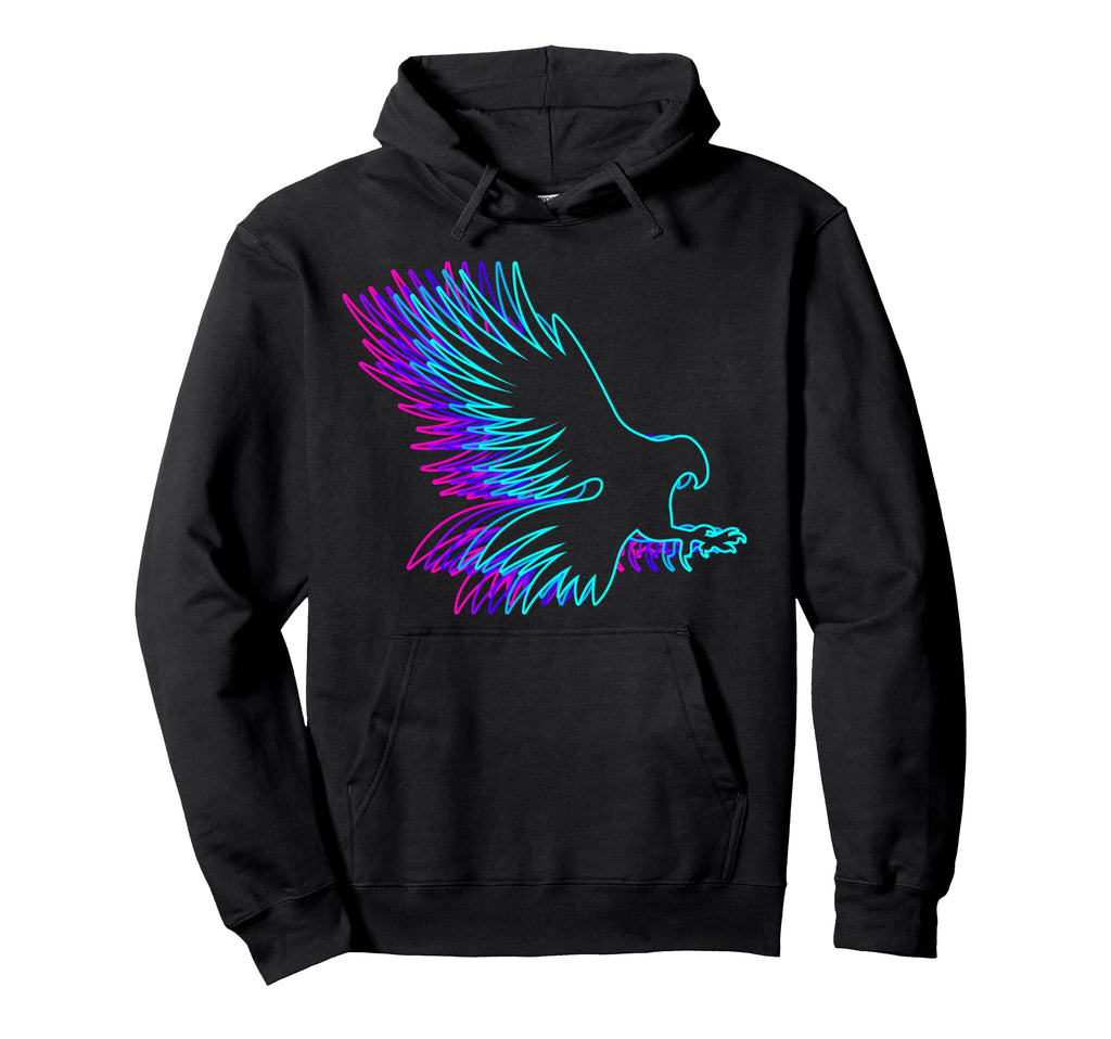 Falconry Falconer Vaporwave Hoodie - Aesthetic Graphic Unisex - T-Shirt, Sweatshirt, Hoodie
