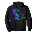 Falconry Falconer Vaporwave Hoodie - Aesthetic Graphic Unisex - T-Shirt, Sweatshirt, Hoodie