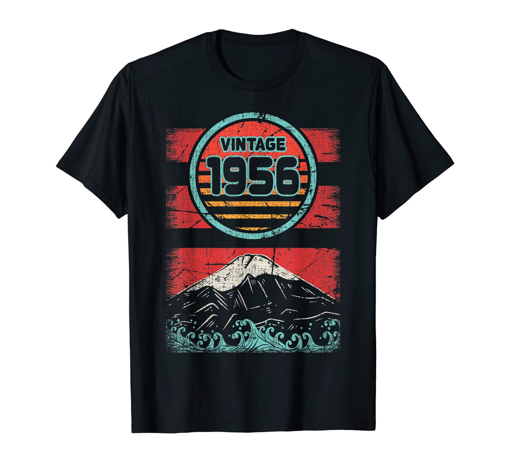 1956 Birthday Sunset T-Shirt - Novelty Apparel Men Women - T-Shirt, Sweatshirt, Hoodie