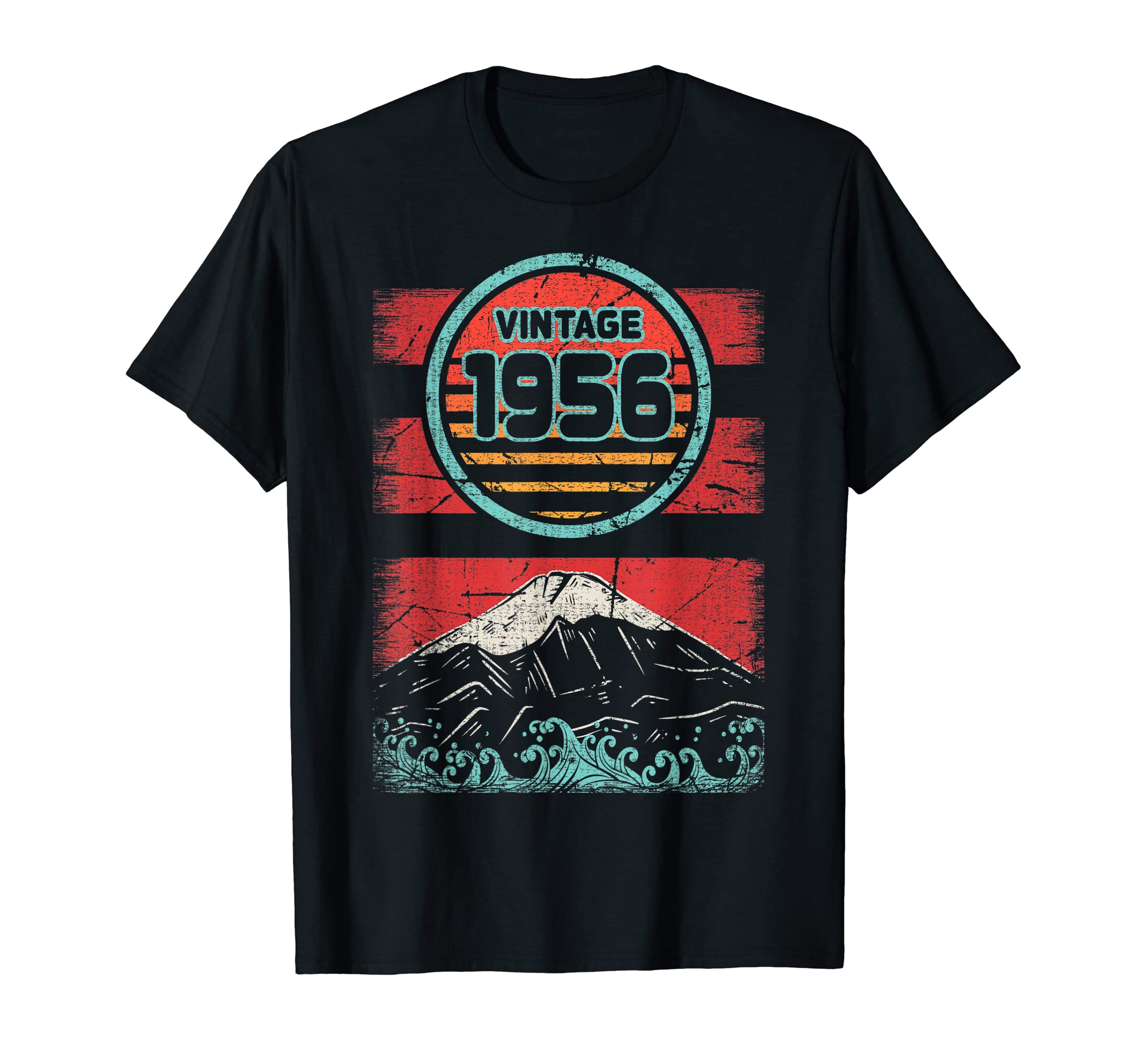 1956 Birthday Sunset T-Shirt - Novelty Apparel Men Women - T-Shirt, Sweatshirt, Hoodie