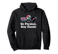 Go Physical Stay Music Lovers Cassette Hoodie - Graphic Print Men Women - T-Shirt, Sweatshirt, Hoodie