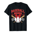 Coquette Bow American Baseball Mom Mama T-Shirt - Graphic Print for Adults - T-Shirt, Sweatshirt, Hoodie