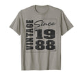 Born 1988 Varsity Since 1988 Birthday T-Shirt - Unique Graphic Men Women - T-Shirt, Sweatshirt, Hoodie