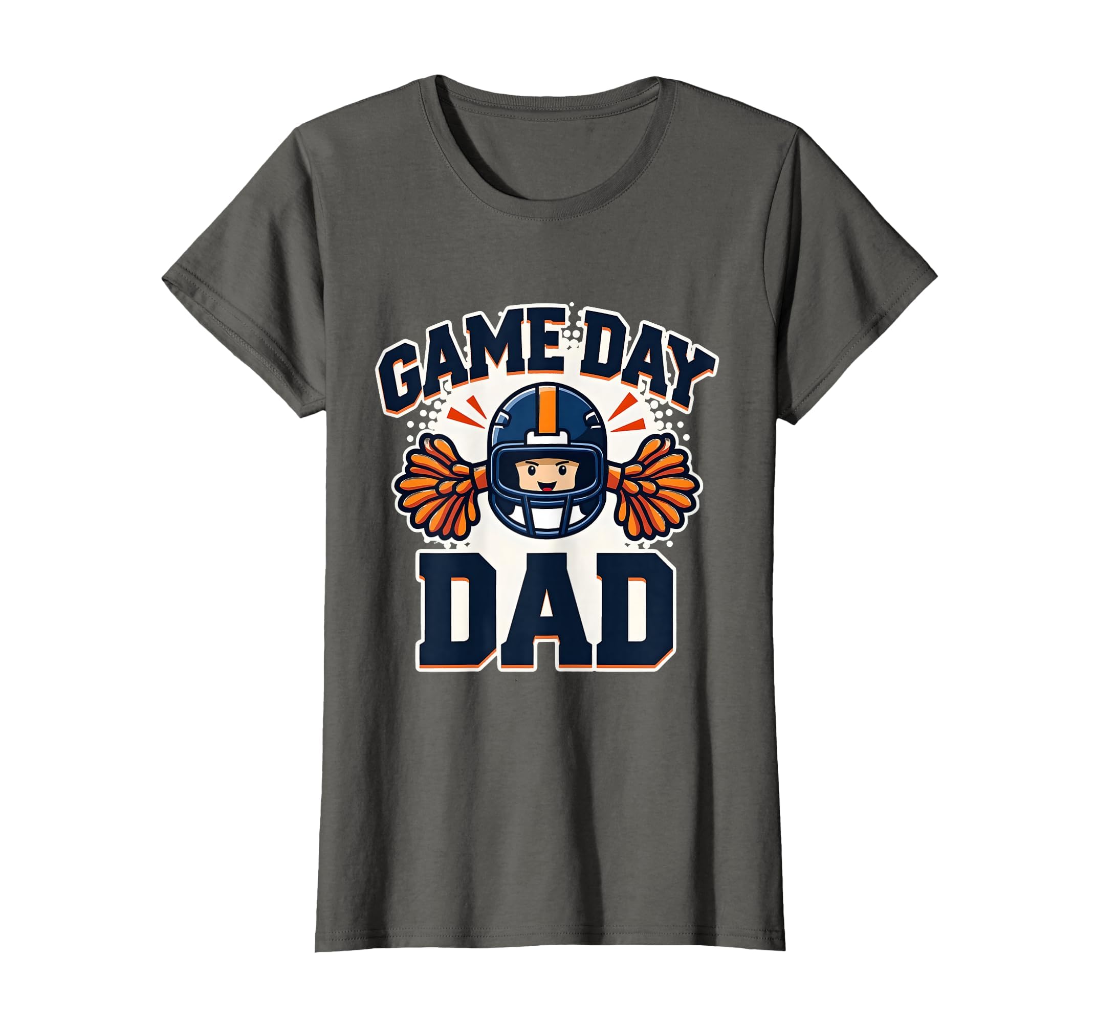 Game Day Dad Cheer Dad T-Shirt - Minimalist Print for Adults - T-Shirt, Sweatshirt, Hoodie