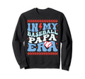 My Baseball Papa Era Groovy Sweatshirt - Aesthetic Graphic for Adults - T-Shirt, Sweatshirt, Hoodie
