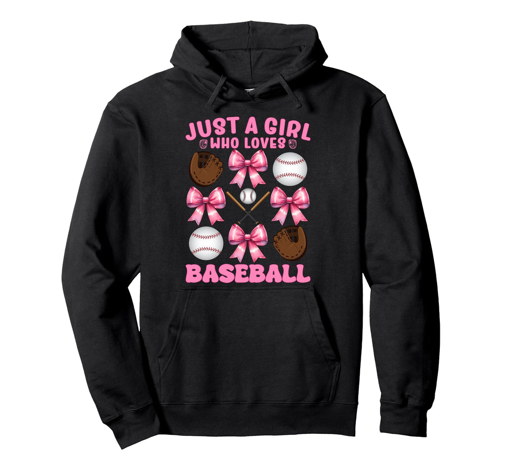 Just Who Loves Baseball Mom Mothers Hoodie - Custom Art Print for Adults - T-Shirt, Sweatshirt, Hoodie