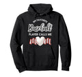 My Favorite Baseball Player Calls Me Mom Hoodie - Trendy Graphic Men Women - T-Shirt, Sweatshirt, Hoodie