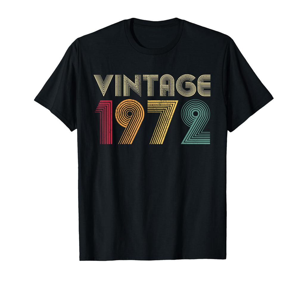1972 50Th Birthday Gift 50 Years Old T-Shirt - Aesthetic Graphic for Adults - T-Shirt, Sweatshirt, Hoodie