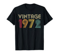 1972 50Th Birthday Gift 50 Years Old T-Shirt - Aesthetic Graphic for Adults - T-Shirt, Sweatshirt, Hoodie