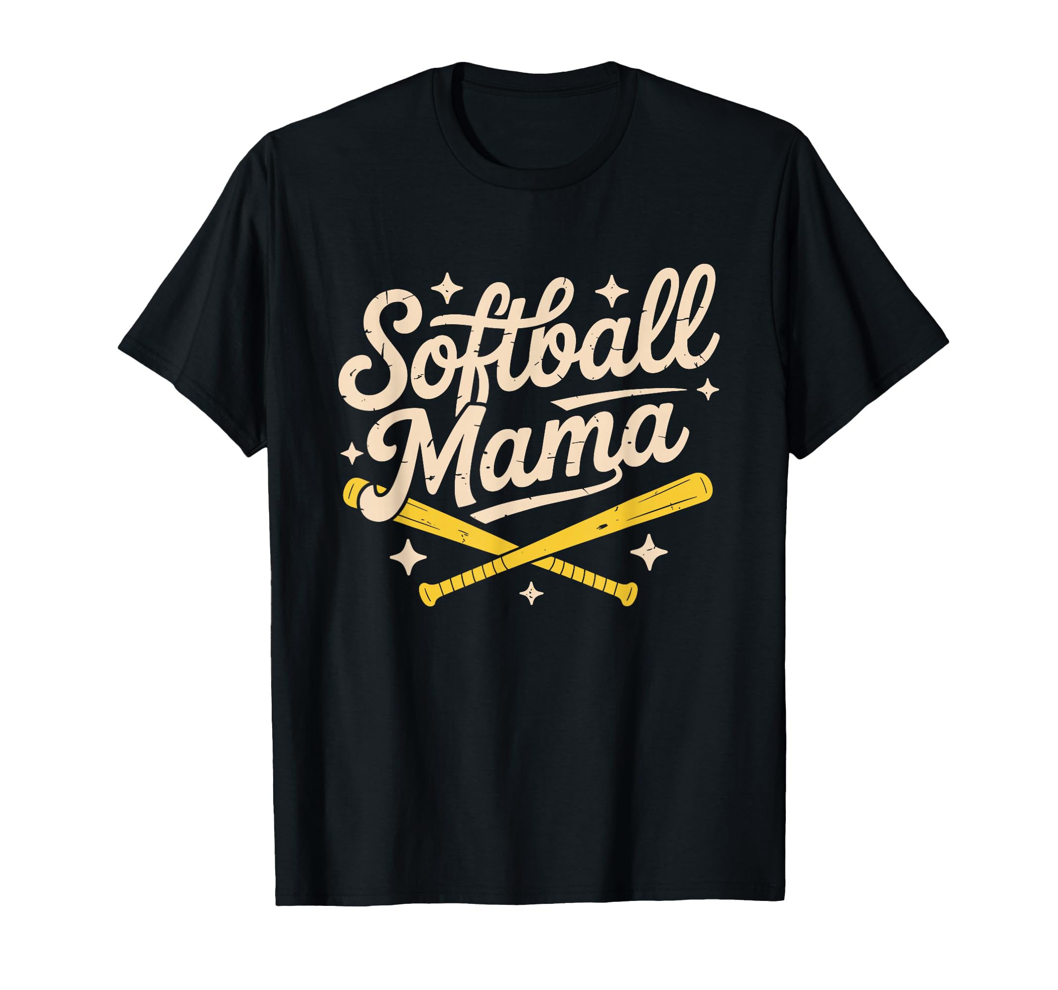 Softball Mama Baseball Sports Lover T-Shirt - Trendy Graphic Men Women - T-Shirt, Sweatshirt, Hoodie