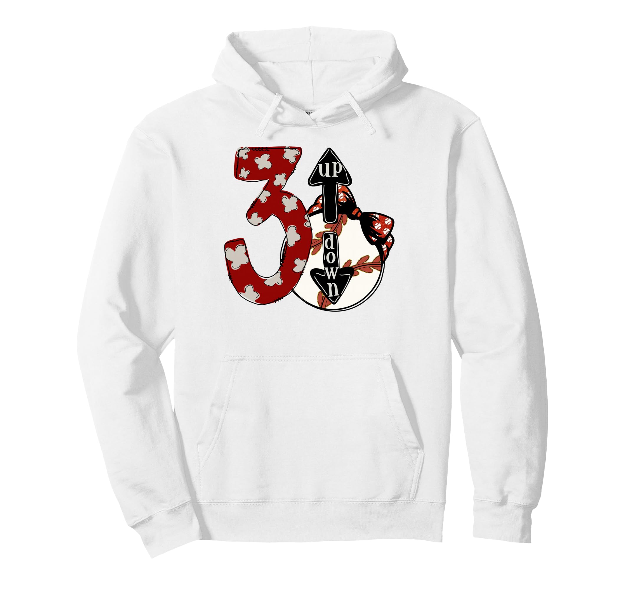 Loud Proud Baseball Mom Softball Hoodie - Custom Art Print for Adults - T-Shirt, Sweatshirt, Hoodie