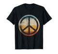 Distressed Peace Sign T-Shirt - Minimalist Print for Adults - T-Shirt, Sweatshirt, Hoodie