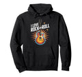 I Love Rock And Roll Guitar Hoodie - Streetwear Style Unisex - T-Shirt, Sweatshirt, Hoodie