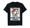 Soccer Mom Bleached Bun Mothers Day T-Shirt - Aesthetic Graphic Unisex - T-Shirt, Sweatshirt, Hoodie