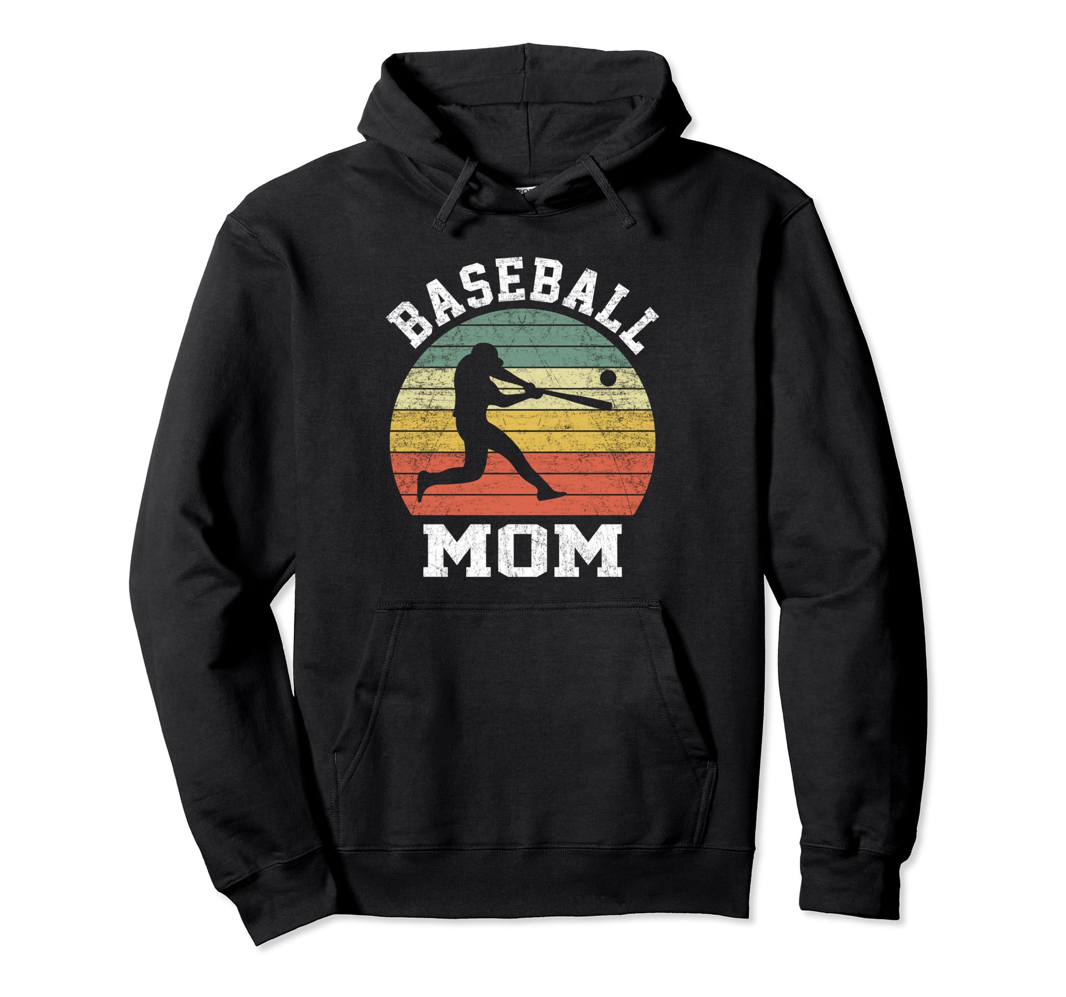 Baseball Mom Baseball Lover Hoodie - Casual Everyday Wear Men Women - T-Shirt, Sweatshirt, Hoodie