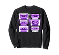 80S Cassette Tapes 90S Party Sweatshirt - Unique Graphic Unisex - T-Shirt, Sweatshirt, Hoodie