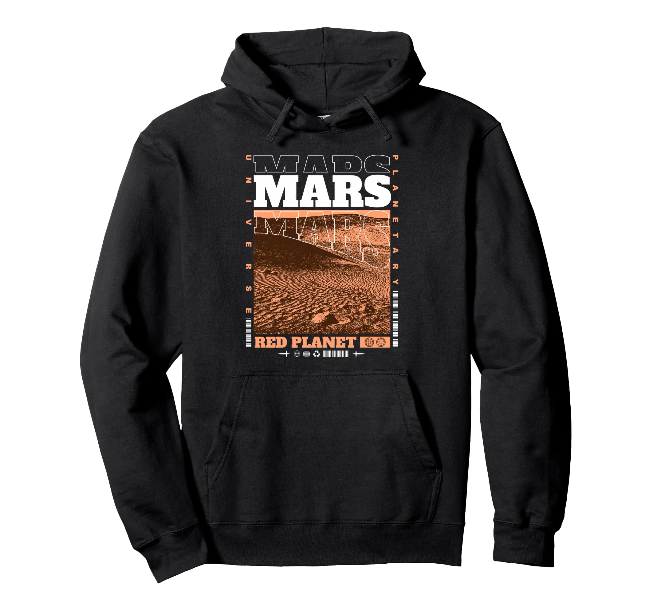 Y2K Mars Bold Urban Graffiti Aesthetic Hoodie - Graphic Print for Adults - T-Shirt, Sweatshirt, Hoodie