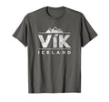Vik Iceland Glaciers T-Shirt - Fun Novelty Design for Adults - T-Shirt, Sweatshirt, Hoodie