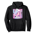 Y2K Anime Neko 90S Aesthetic Kawaii Hoodie - Unique Graphic Unisex - T-Shirt, Sweatshirt, Hoodie