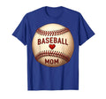 Baseball Heart Mom Mothers Day T-Shirt - Fun Novelty Design Men Women - T-Shirt, Sweatshirt, Hoodie