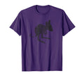 Wallaby Distressed Wallaby T-Shirt - Fun Novelty Design Men Women - T-Shirt, Sweatshirt, Hoodie