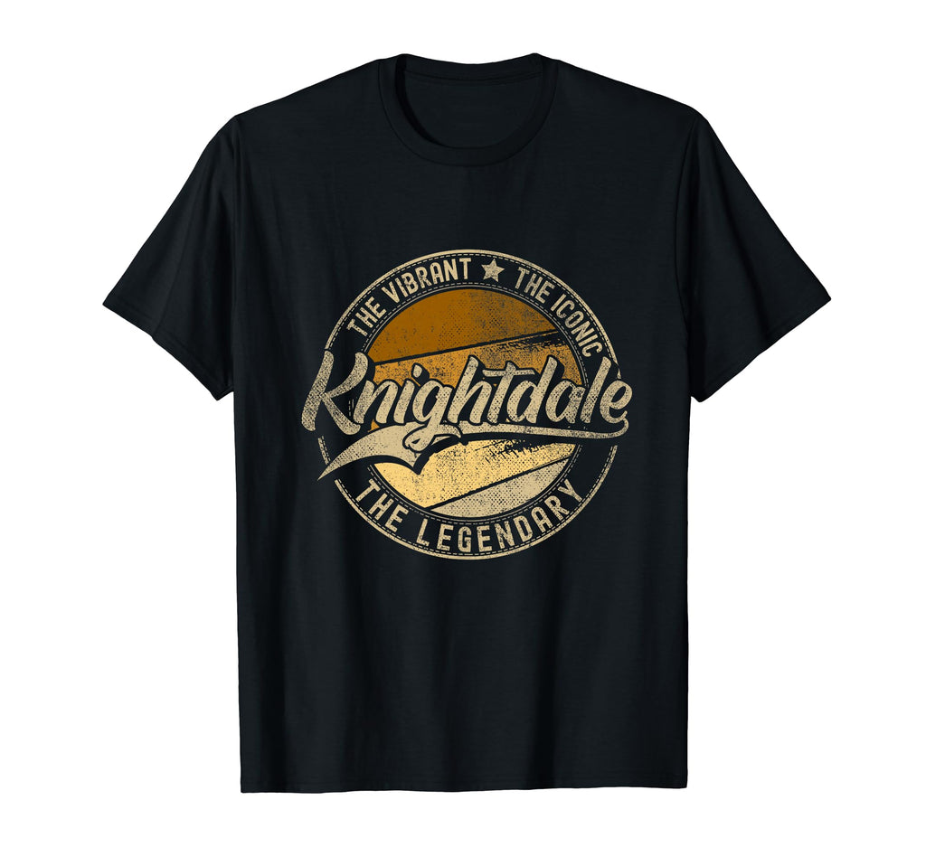 Knightdale Nc North Carolina Distressed T-Shirt - Trendy Graphic for Adults - T-Shirt, Sweatshirt, Hoodie