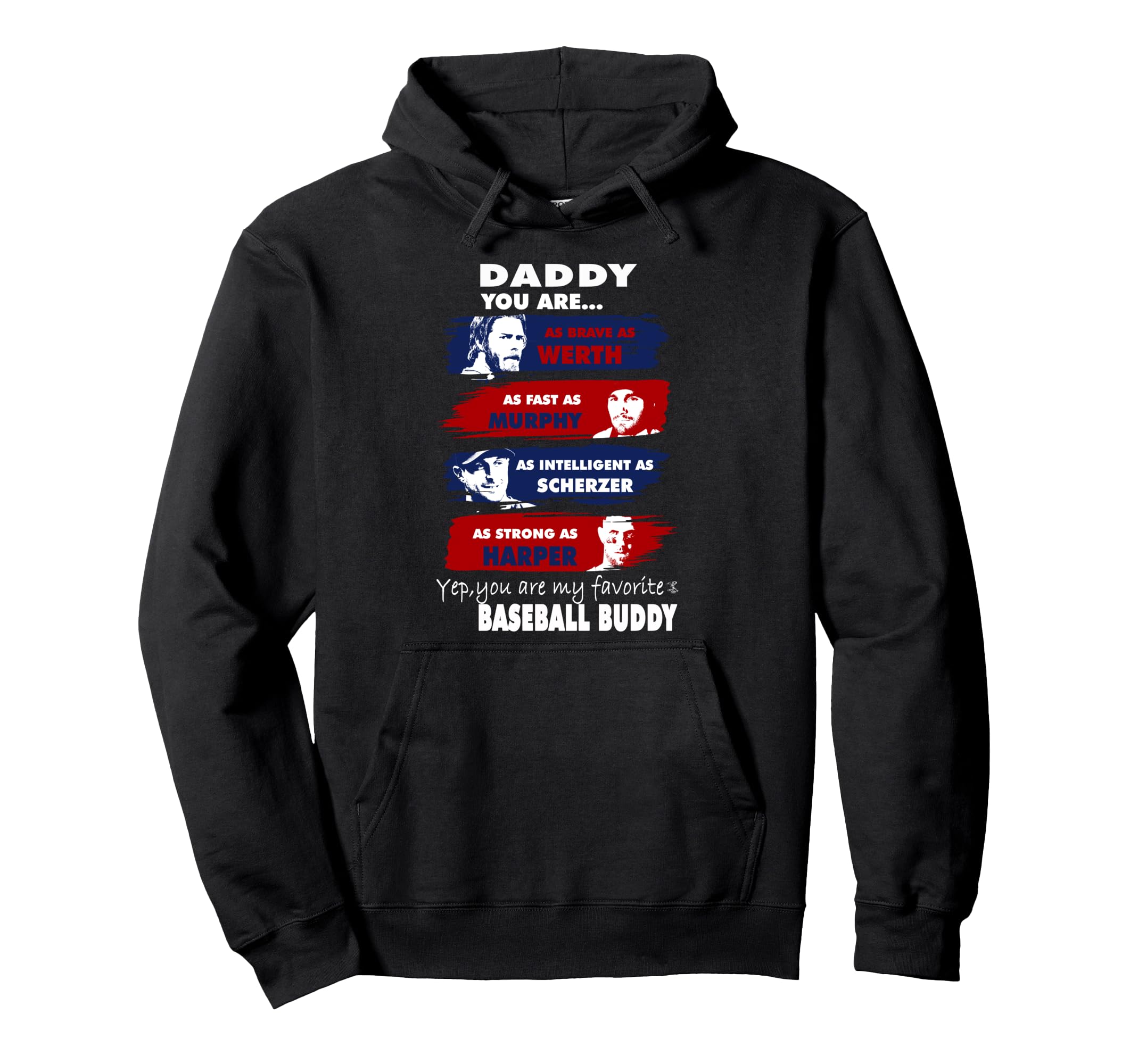 Bryce Harper Baseball Buddy Hoodie - Trendy Graphic Men Women - T-Shirt, Sweatshirt, Hoodie