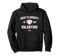Jack Flaherty Is My Valentine Date Hoodie - Unique Graphic for Adults - T-Shirt, Sweatshirt, Hoodie