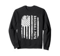 American Flag Baseball Papa Gifts Sweatshirt - Graphic Print Unisex - T-Shirt, Sweatshirt, Hoodie