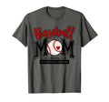 Baseball Mom Red Varsity Baseball Mama T-Shirt - Streetwear Style Unisex - T-Shirt, Sweatshirt, Hoodie